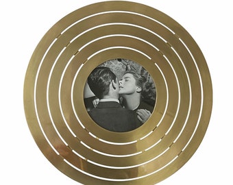 Brass Round Photo Frame, Christian Dior