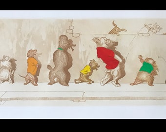 Boris O’Klein, Let’s go after the nosy ones!, Original Signed Etching