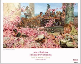 Lawrence Alma-Tadema, Original Exhibition Museum Poster