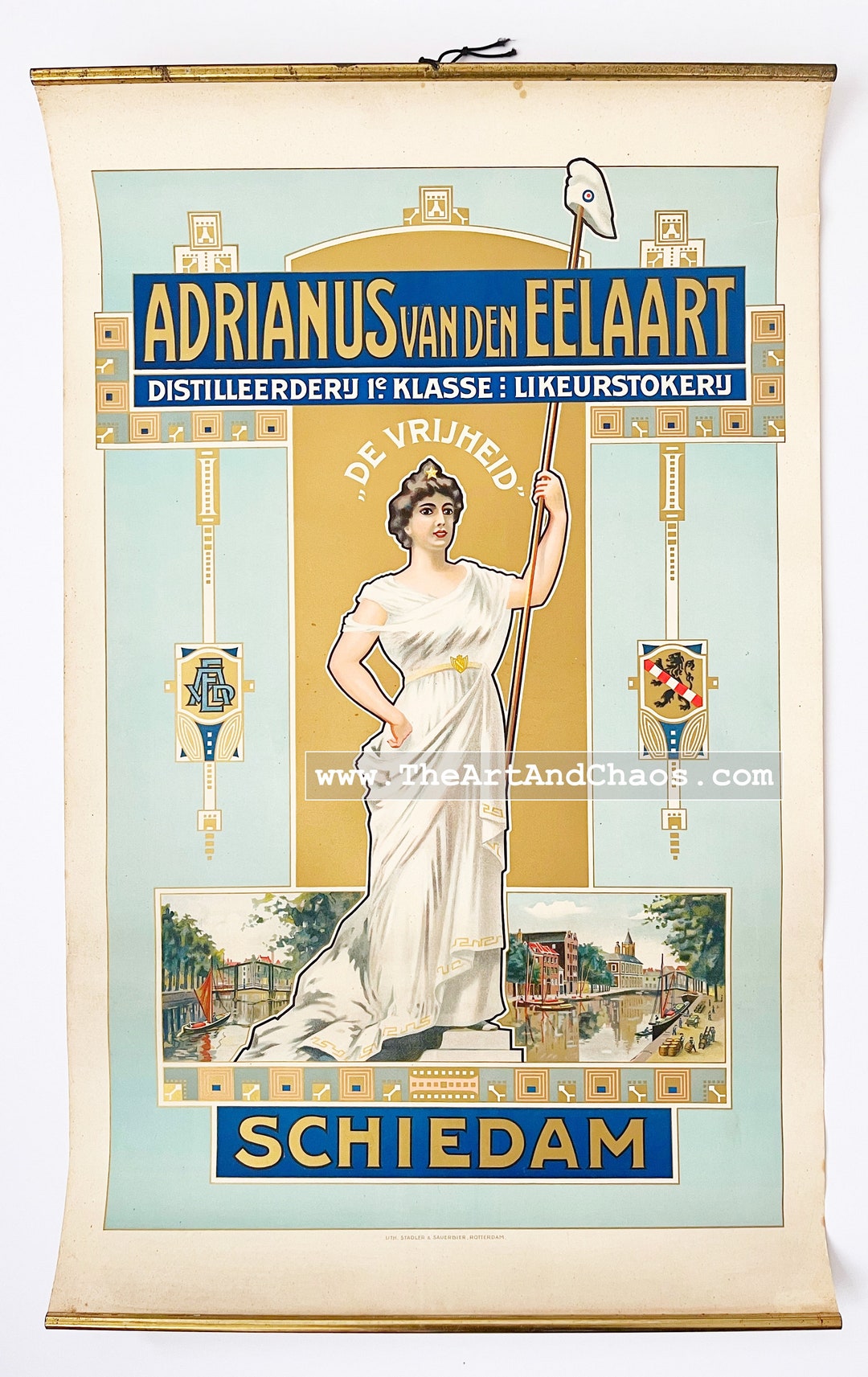 Original Antique Advertisement Poster - Etsy