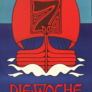 Albert Knab, cartel original de la exposición del museo