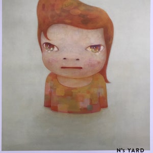Yoshitomo Nara, cartel original del museo de la exposición