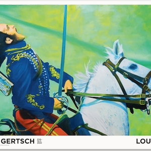 Franz Gertsch, cartel original de la exposición del museo