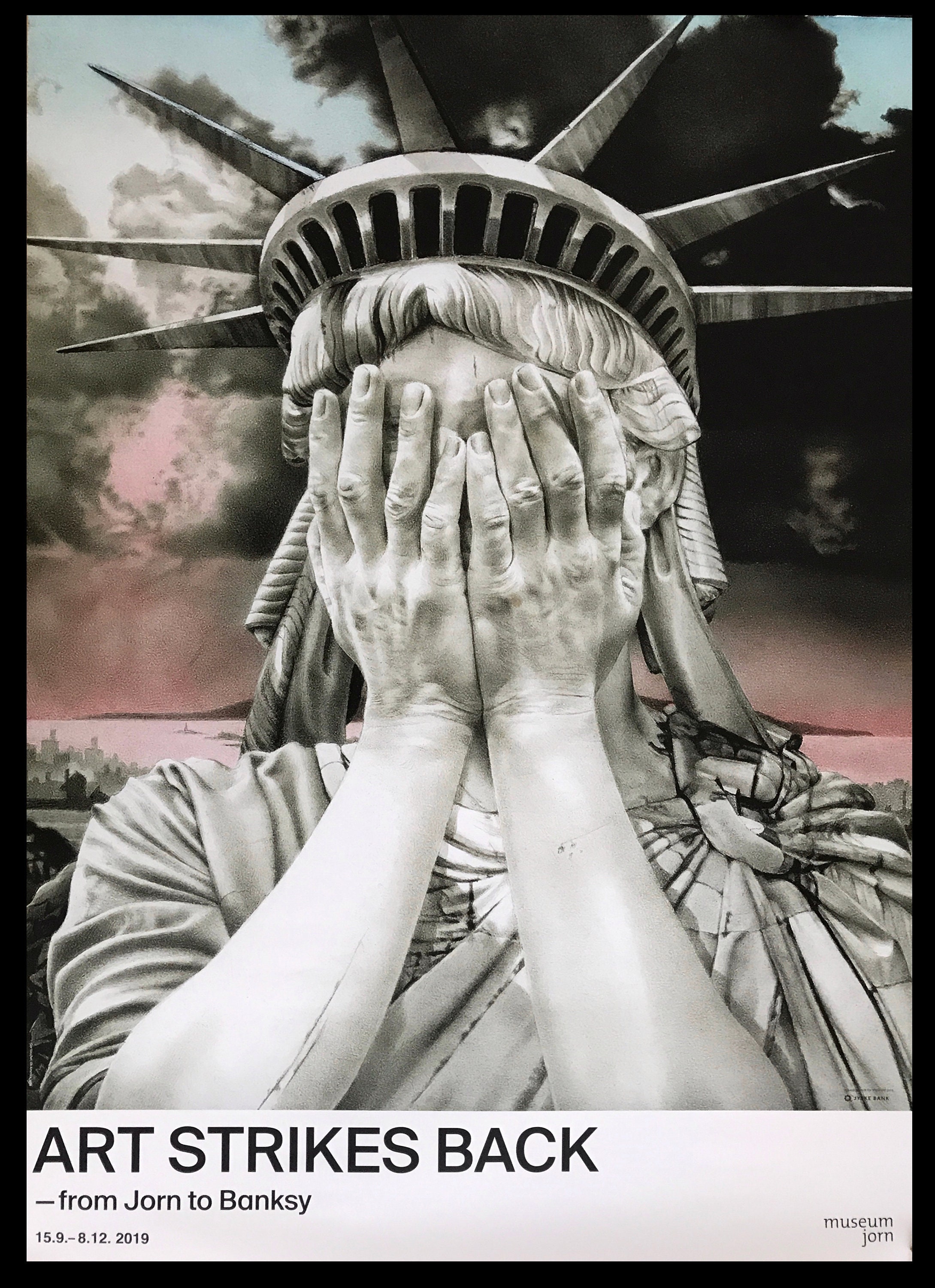 Gee Vaucher「OH AMERICA」額装済み