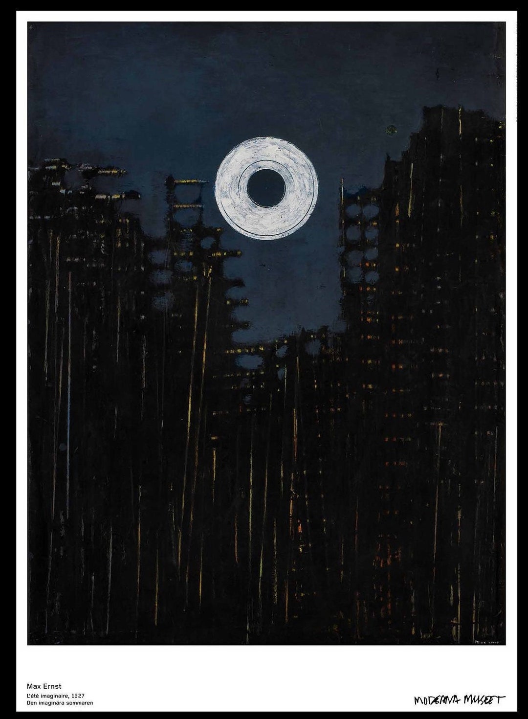 マックス・エルンスト、オリジナル展覧会美術館ポスター - Etsy 日本