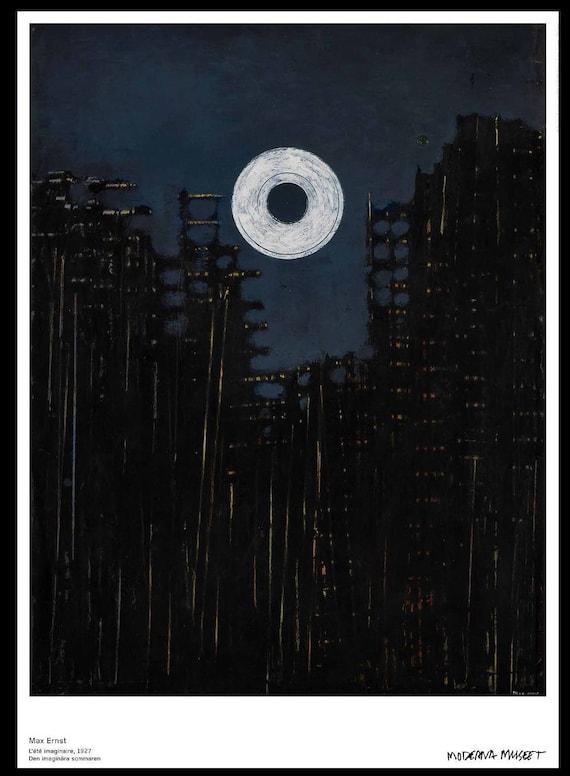 マックス・エルンスト、オリジナル展覧会美術館ポスター - Etsy 日本