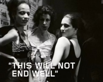 Original Nan Goldin Exhibition Poster - the Hug - Stunning Museum