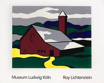 Roy Lichtenstein, Original Exhibition Museum Poster