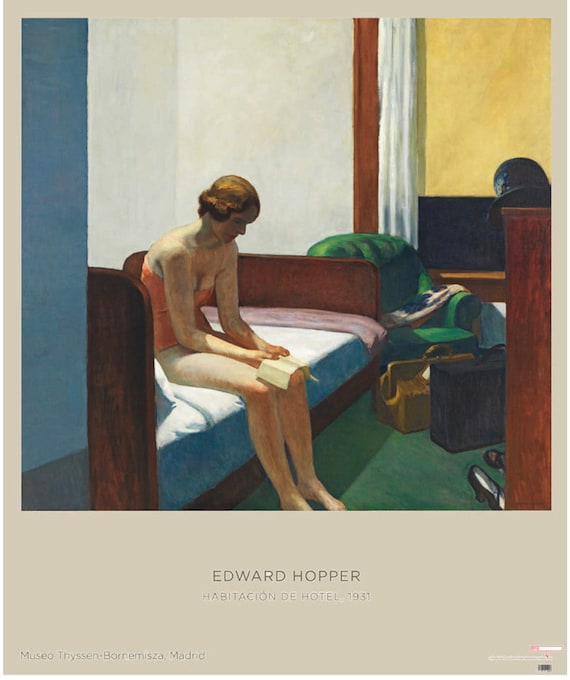 Edward Hopper, Original Exhibition Museum Poster - Etsy
