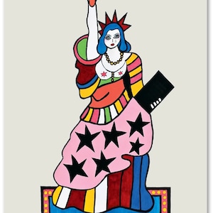 Dorothy Iannone, cartel original de la exposición del museo
