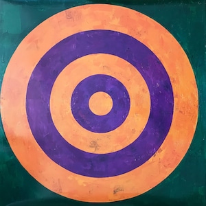 Jasper Johns, cartel original de la exposición del museo