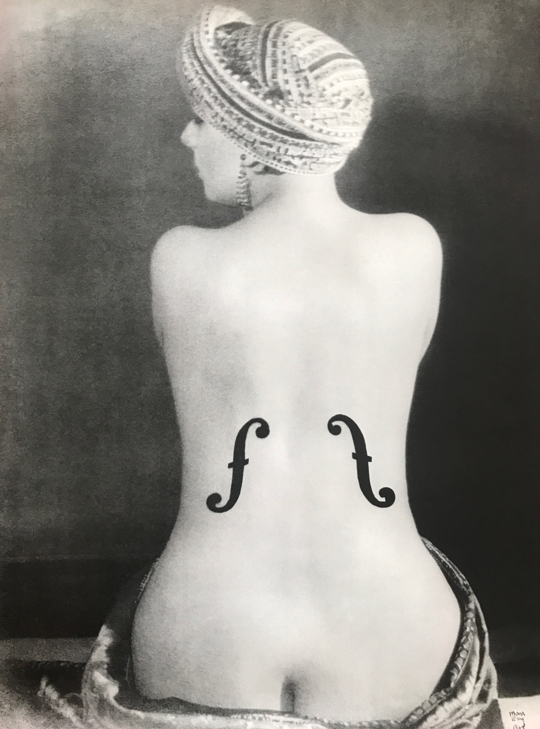 Man Ray Original Art Poster Le violon d'ingres Museum Etsy