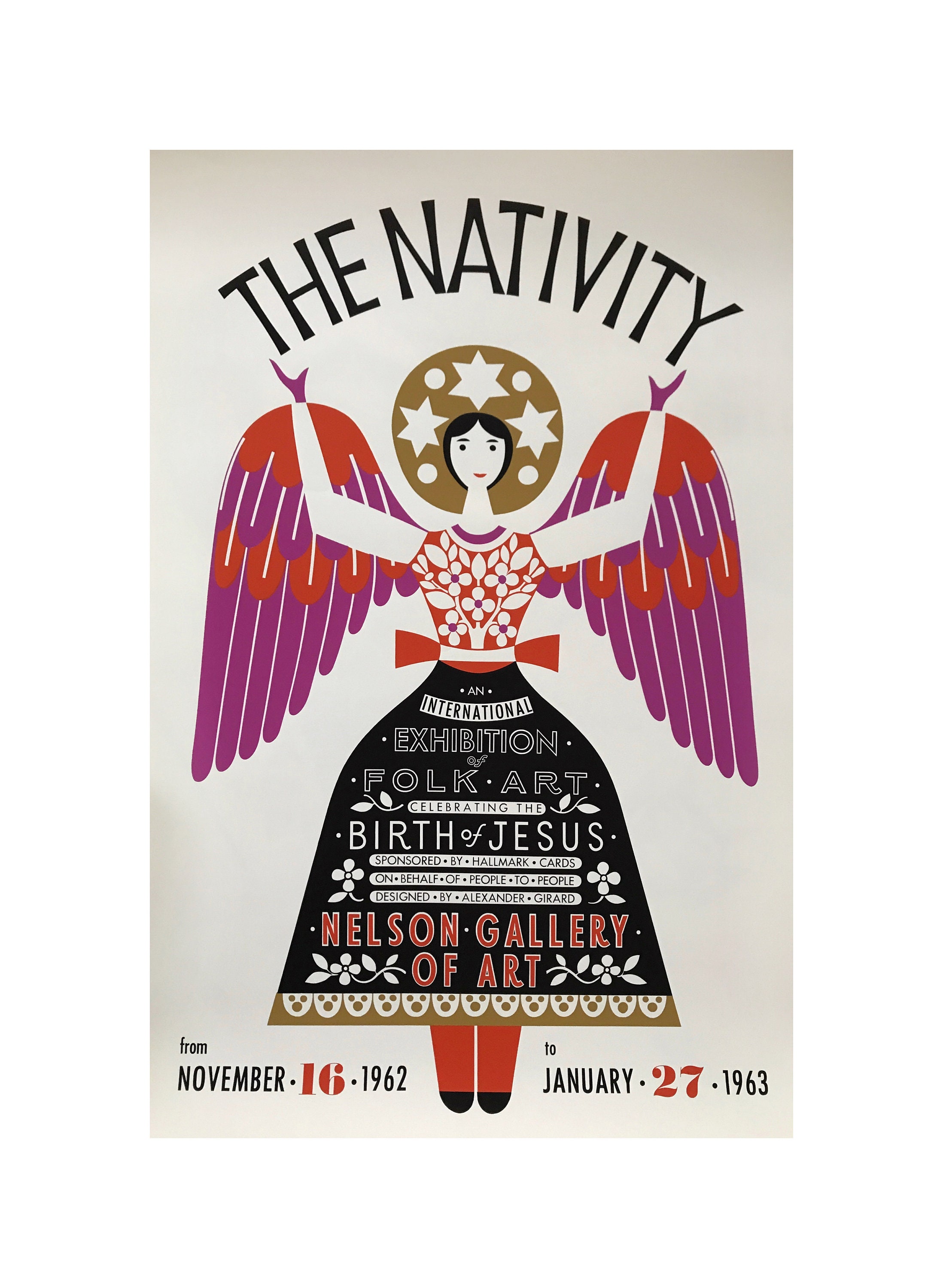 Alexander Girard ポスター Alexander Girard, Original Exhibition Museum Poster - Etsy