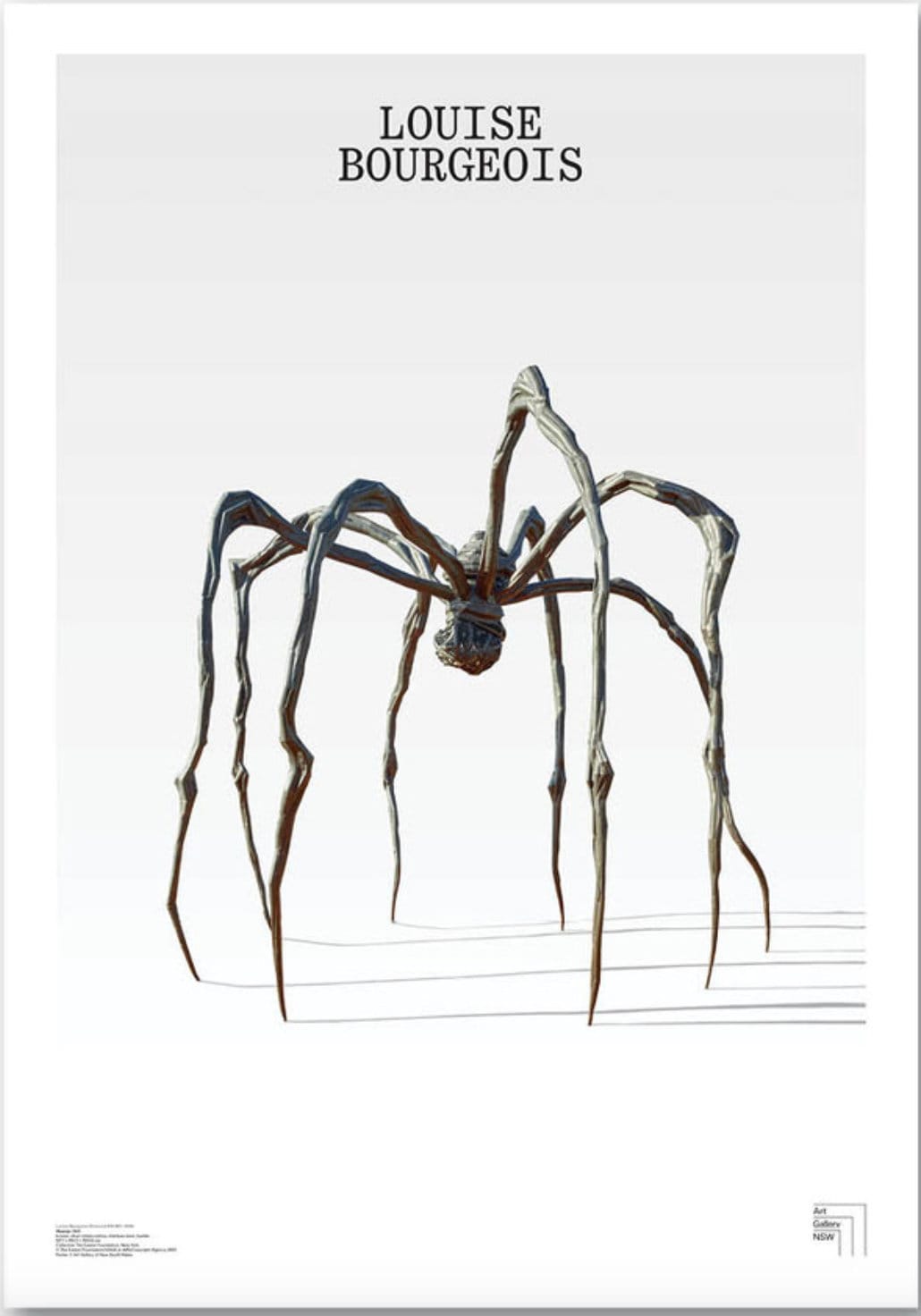 Official Louise Bourgeois Exhibition Poster - the Couple