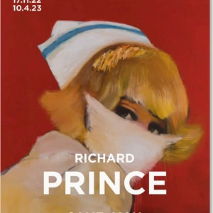 Richard Prince, Nurse, Original Exhibition Museum Poster