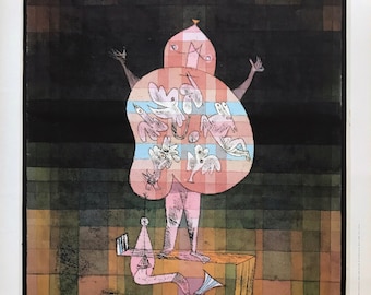 Paul Klee, Cartel original de la exposición del museo