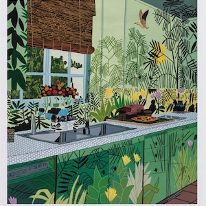 Jonas Wood Poster - Etsy