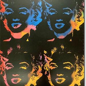 Andy Warhol, Original Museum Exhibition Poster, Original Art Print