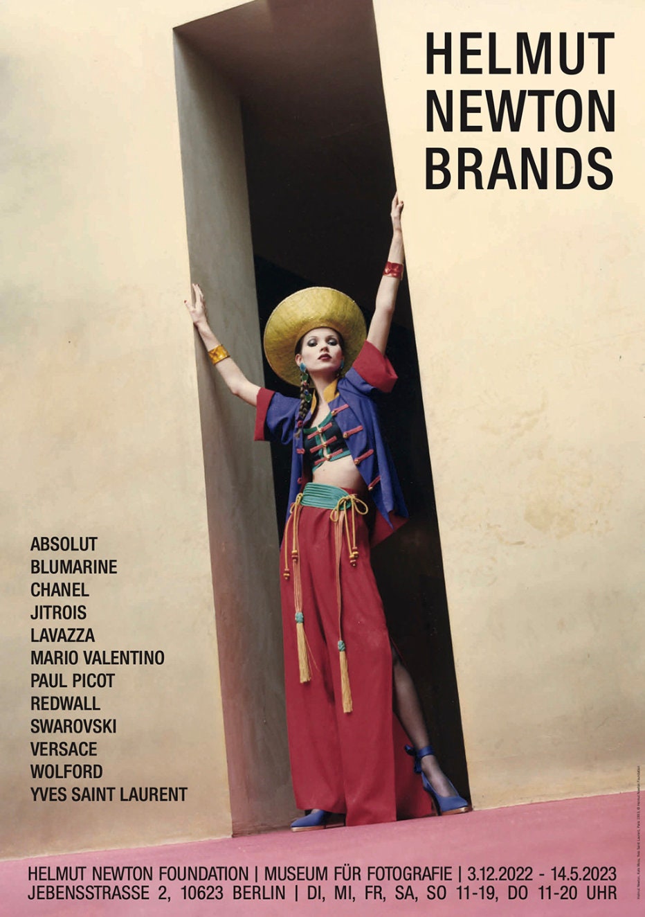 Helmut Newton, Brands, originele poster tentoonstellingsmuseum