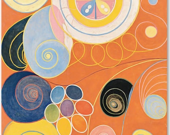 アートポスター ヒルマ・アフ・クリント エキシビジョンポスター