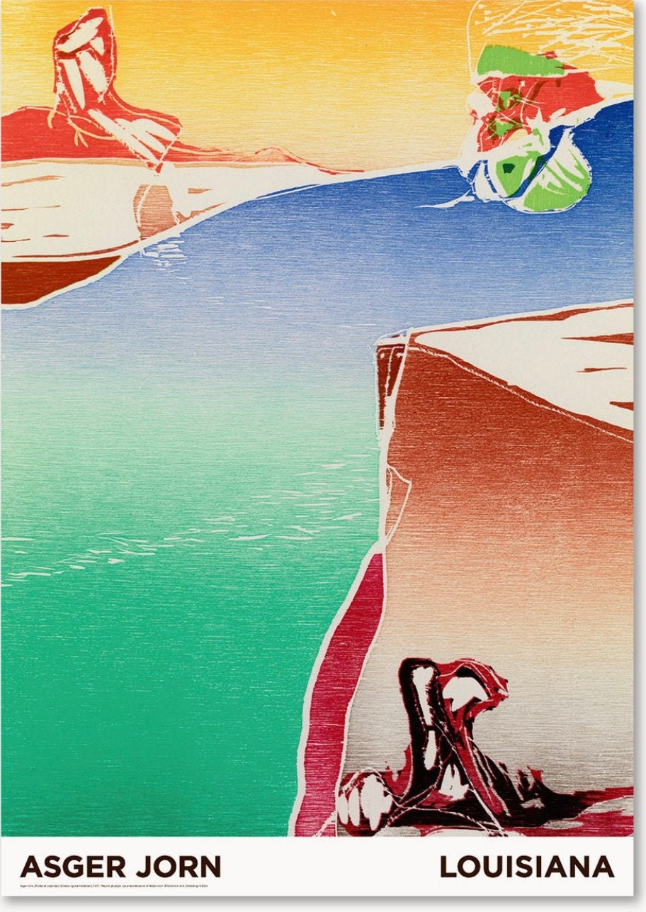 Asger jorn poster - Etsy 日本