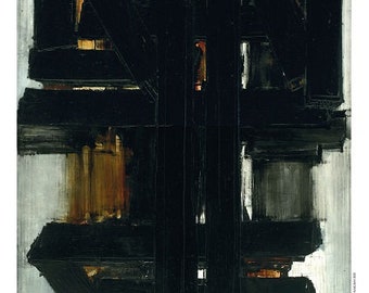 Pierre Soulages, Original Exhibition Museum Poster