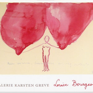 Louise Bourgeois, Original Exhibition Museum Poster