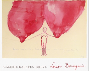 Louise Bourgeois ポスター Original Louise Bourgeois Exhibition Poster - Arch of