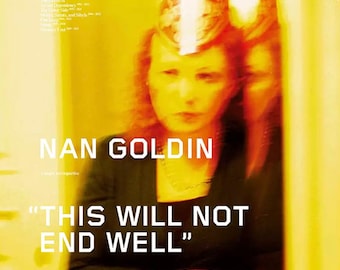 Original Nan Goldin Exhibition Poster - the Hug - Stunning Museum