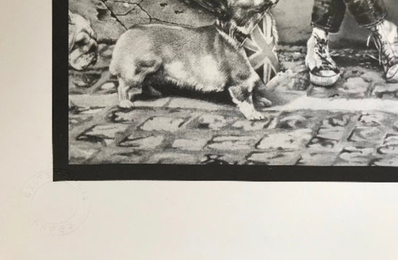 Gee Vaucher, Bloody Revolutions, Original Lithograph Print, Signed