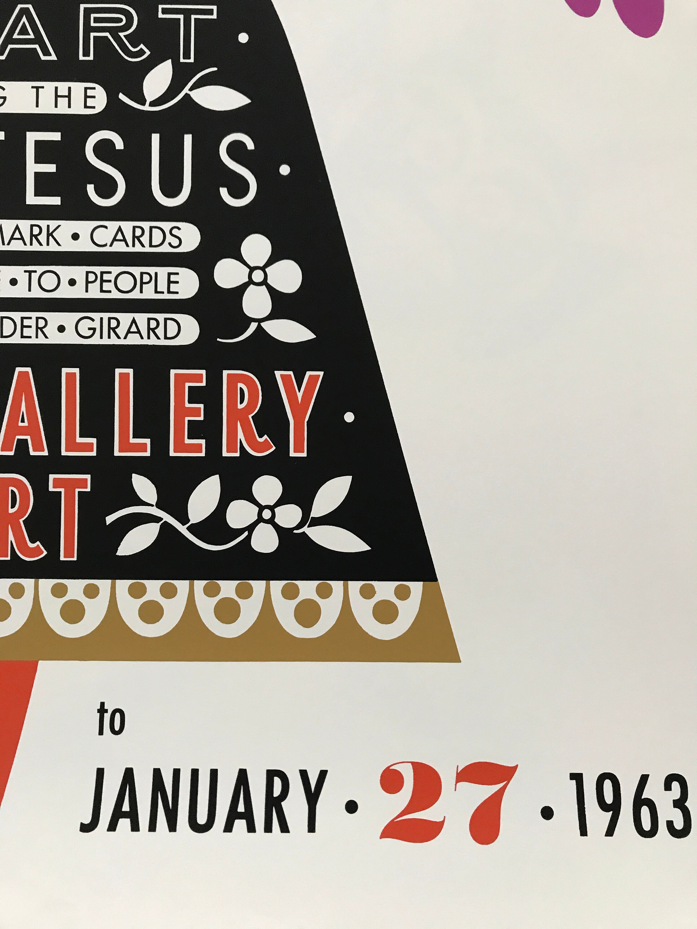Alexander Girard, Original Exhibition Museum Poster - Etsy