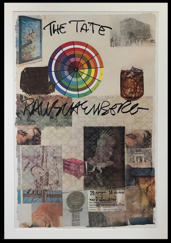 ROBERT RAUSCHENBERG ロバート ラウシェンバーグ ポスター ROBERT RAUSCHENBERG ロバート ラウシェンバーグ ポスター