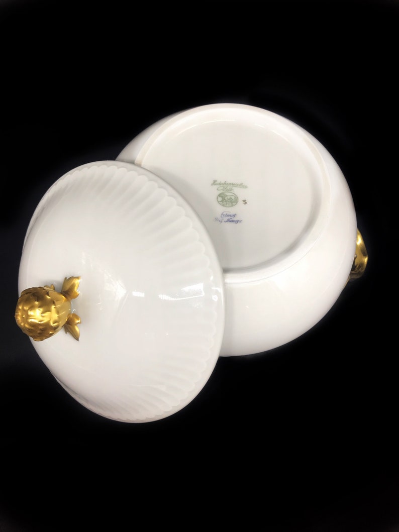 Hutschenreuther Serving Bowl Fruit Bowl Tureen German Etsy