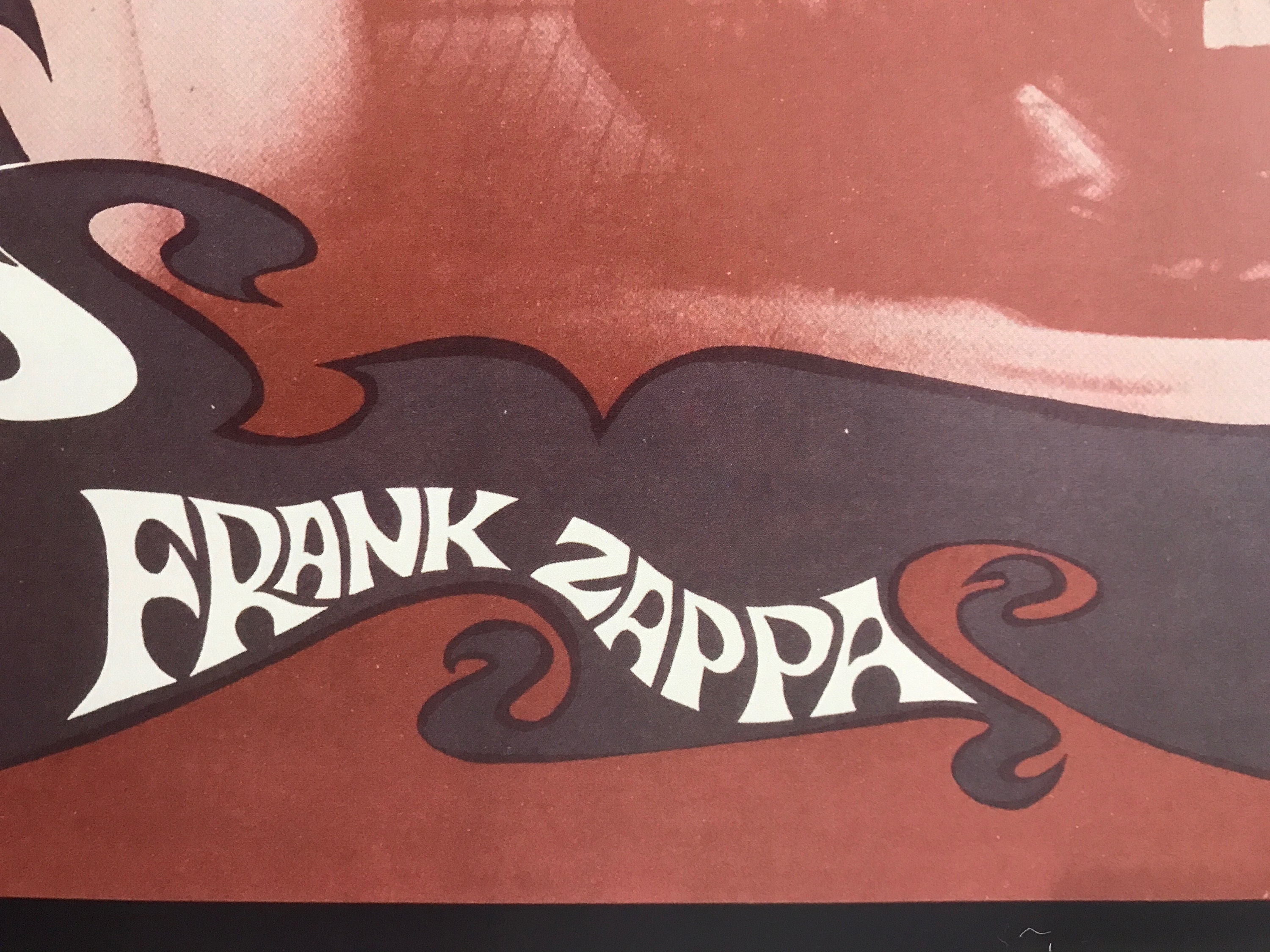 Frank Zappa Zappa Krappa Official Toilet Poster Etsy UK
