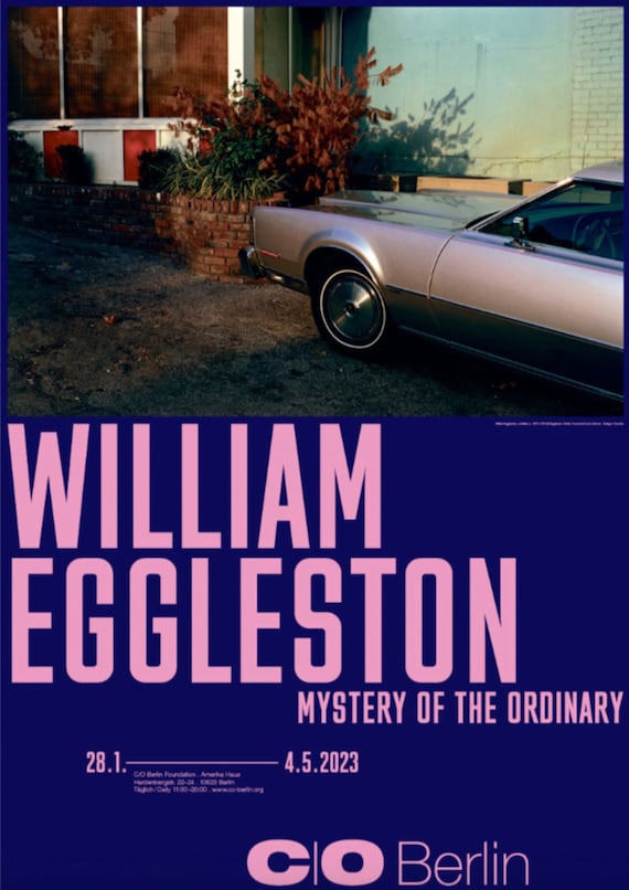 アートポスター ウィリアム・エグルストン エキシビジョンポスター ウィリアム・エグルストン、オリジナル展覧会博物館ポスター - Etsy 日本