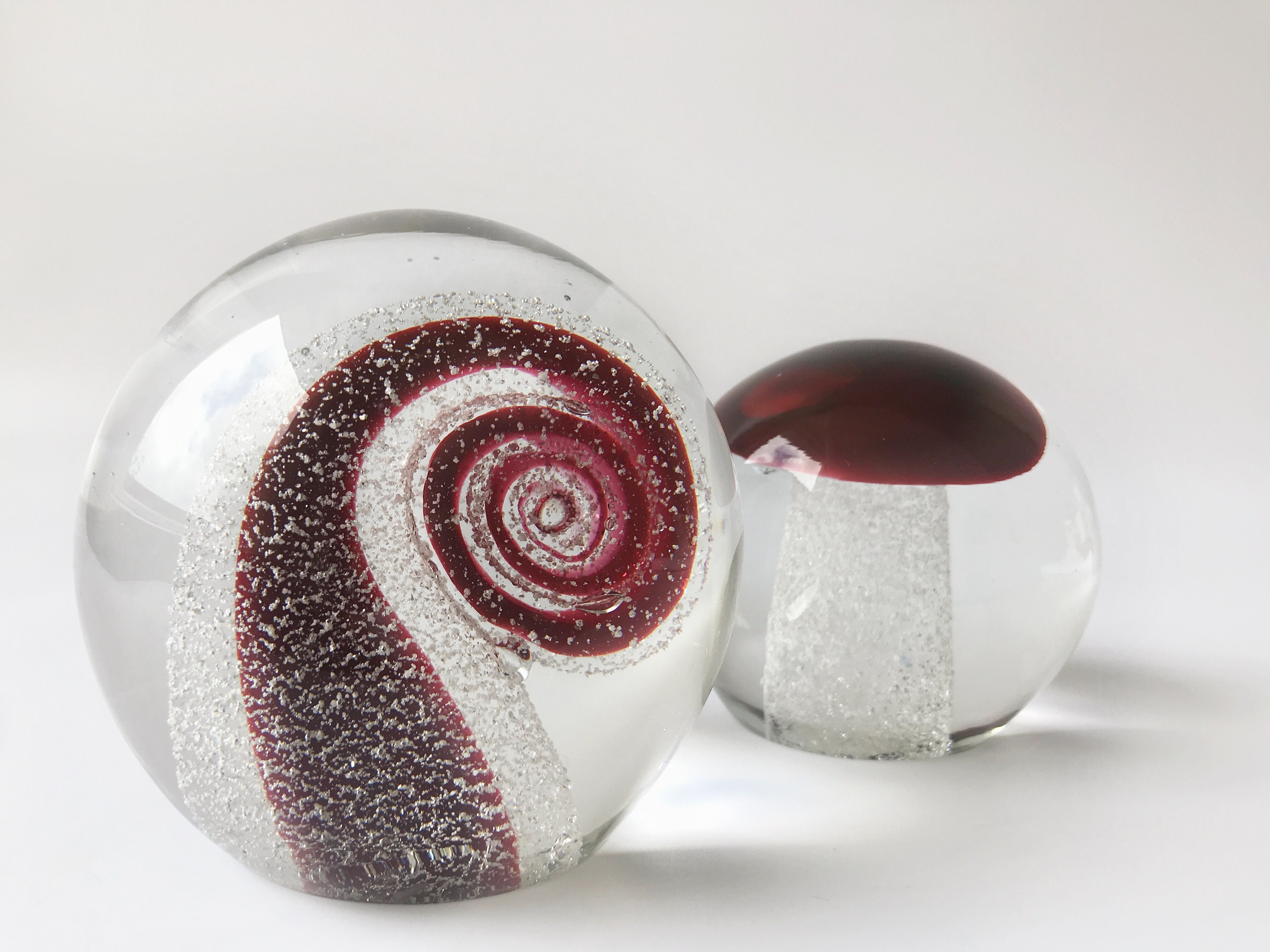 EXBOR チェコスロバキア 魚 オブジェ ガラス Set of Six Exbor Glass Fish — Porter & Plunk