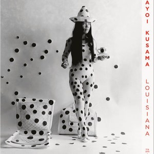 Yayoi Kusama, cartel original de la exposición del museo