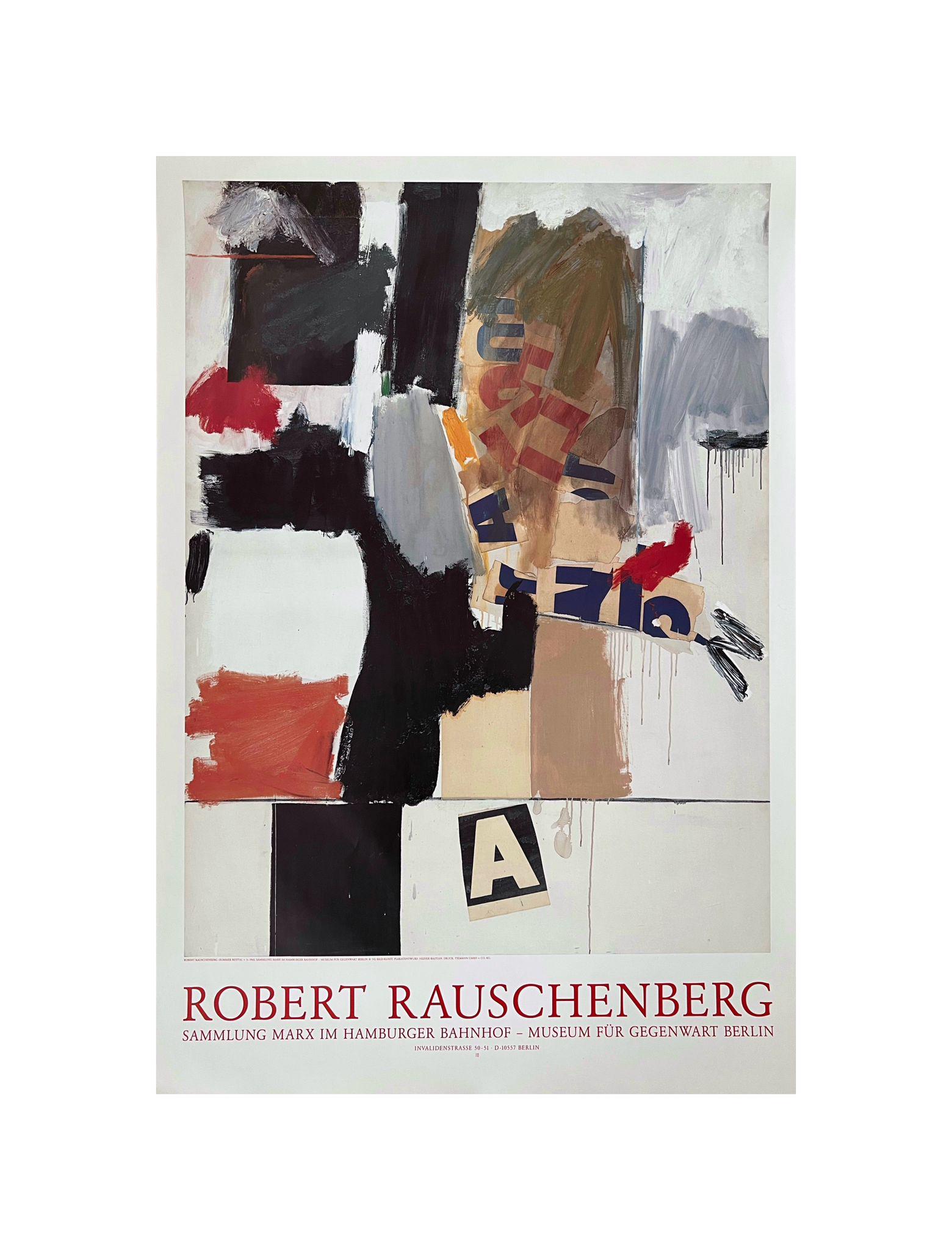 ロバート・ラウシェンバーグ『サマー・レンタル＋3』、オリジナル展覧