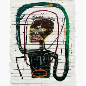 ジャン＝ミシェル・バスキア、オリジナル展覧会美術館ポスター - Etsy 日本