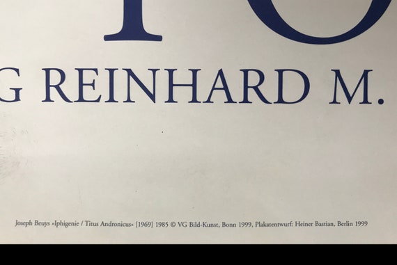 ヨーゼフ・ボイス、オリジナル展覧会美術館ポスター - Etsy 日本