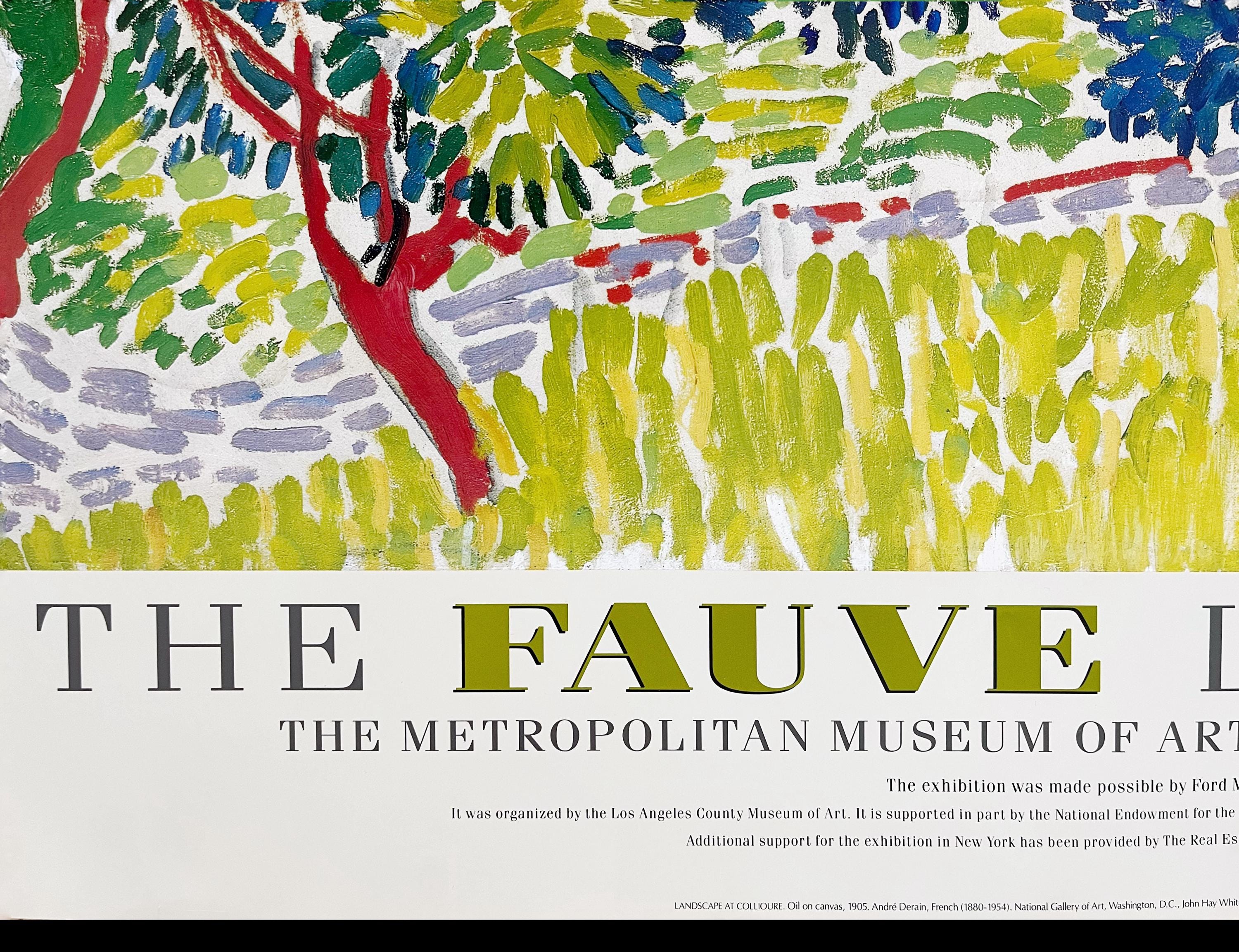 Andre Derain, Mountains at Collioure, Original Exhibition Museum
