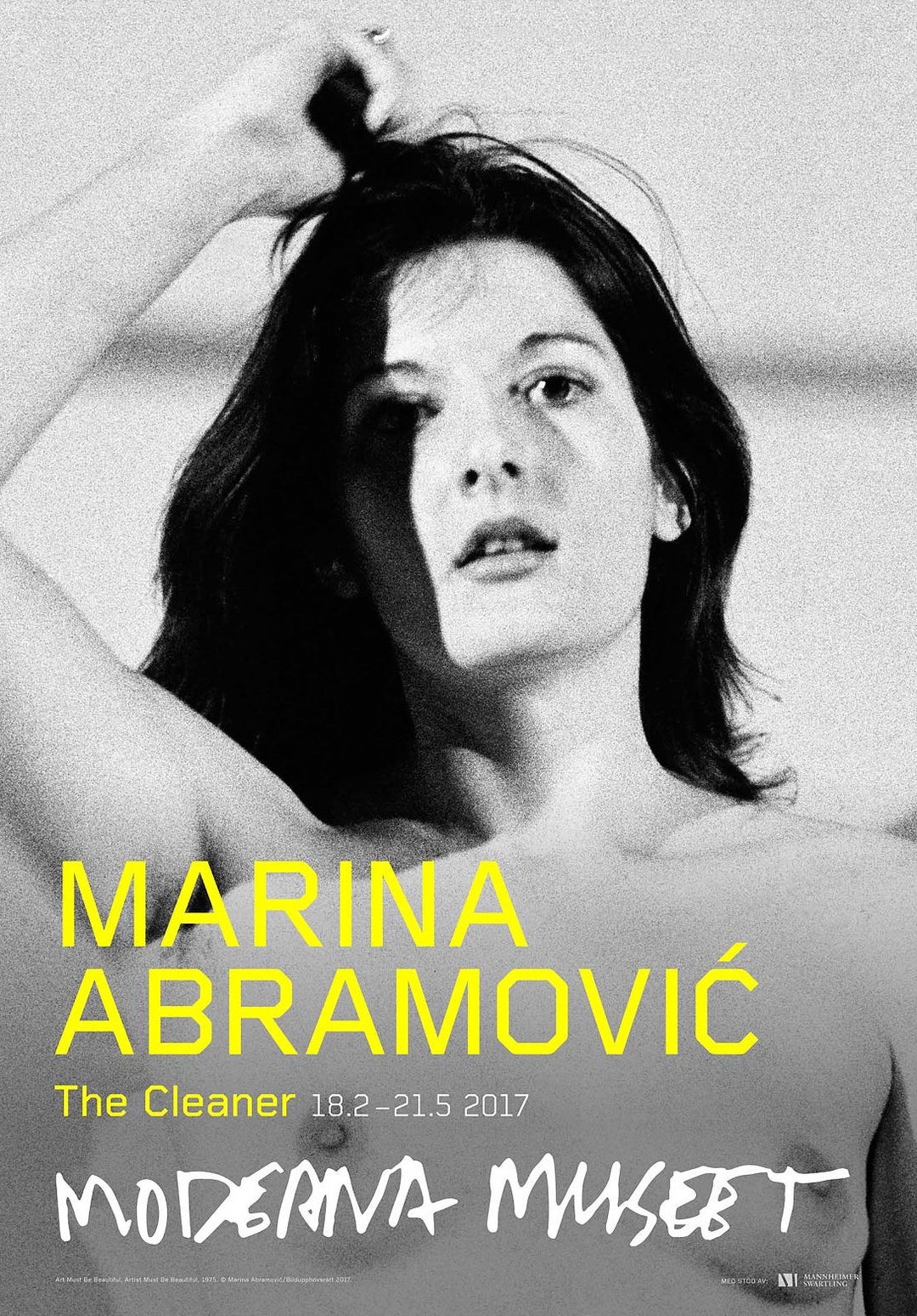 Marina Abramovic Original Exhibition Museum Poster Etsy