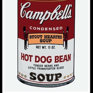 Andy Warhol, cartel original de la exposición en el museo
