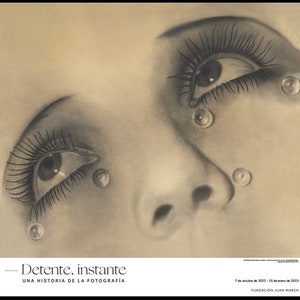 Man Ray, cartel original de la exposición del museo