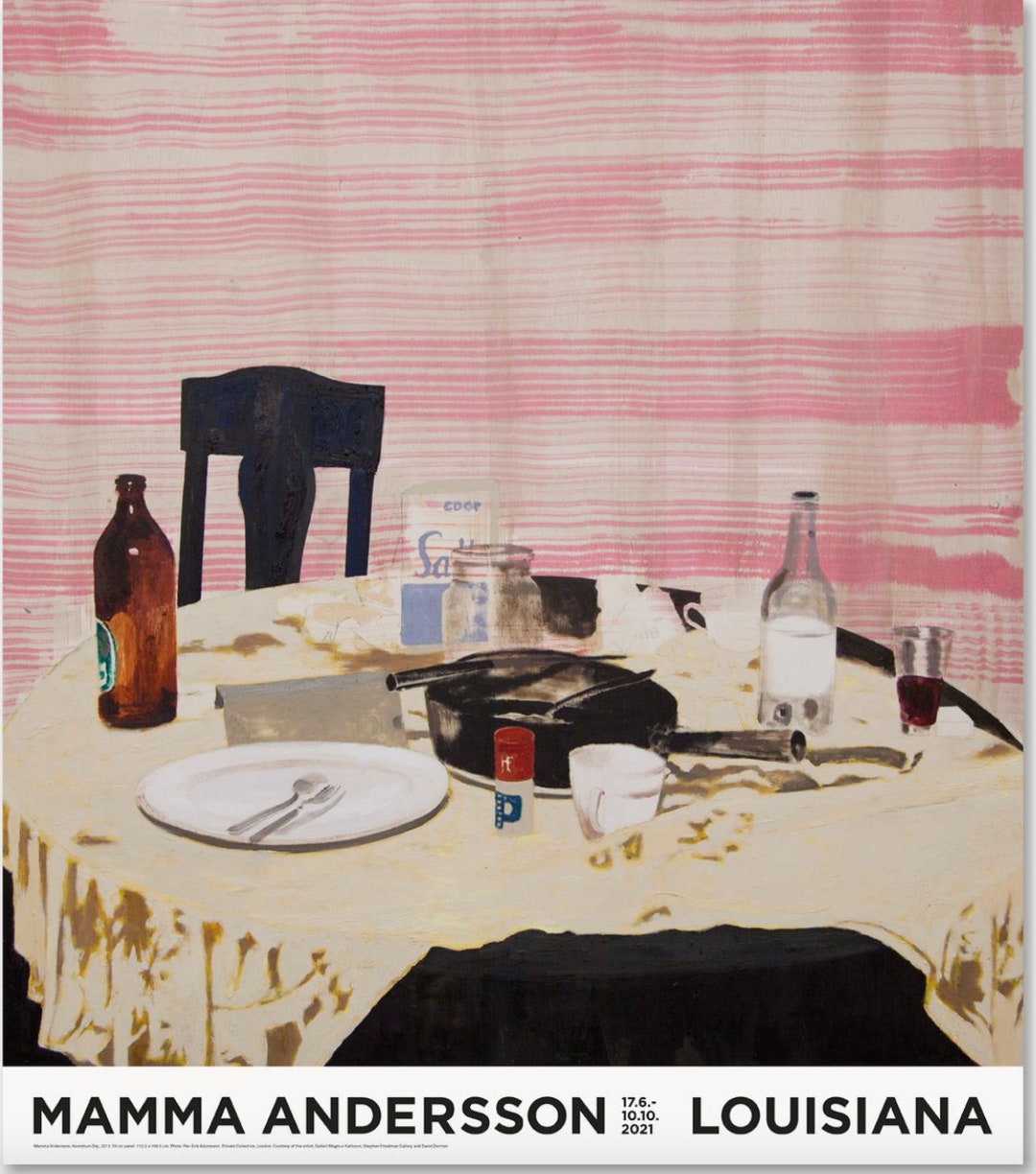 Mamma Andersson, Original Exhibition Museum Poster - Etsy