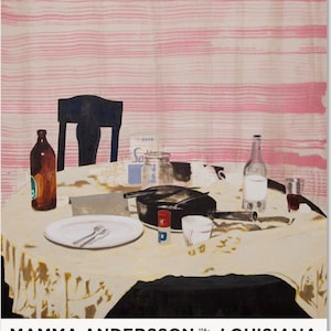 Mamma Andersson, cartel original de la exposición del museo