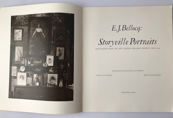 Bellocq, Storyville Portraits, Book, Photographs - Etsy