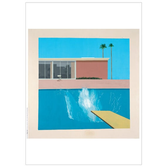 デイビッドホックニー　A Bigger Splash A Bigger Splash', David Hockney, 1967 | Tate