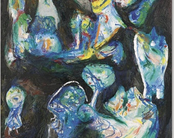 Asger Jorn, Original Museum Exhibition Poster. - Etsy