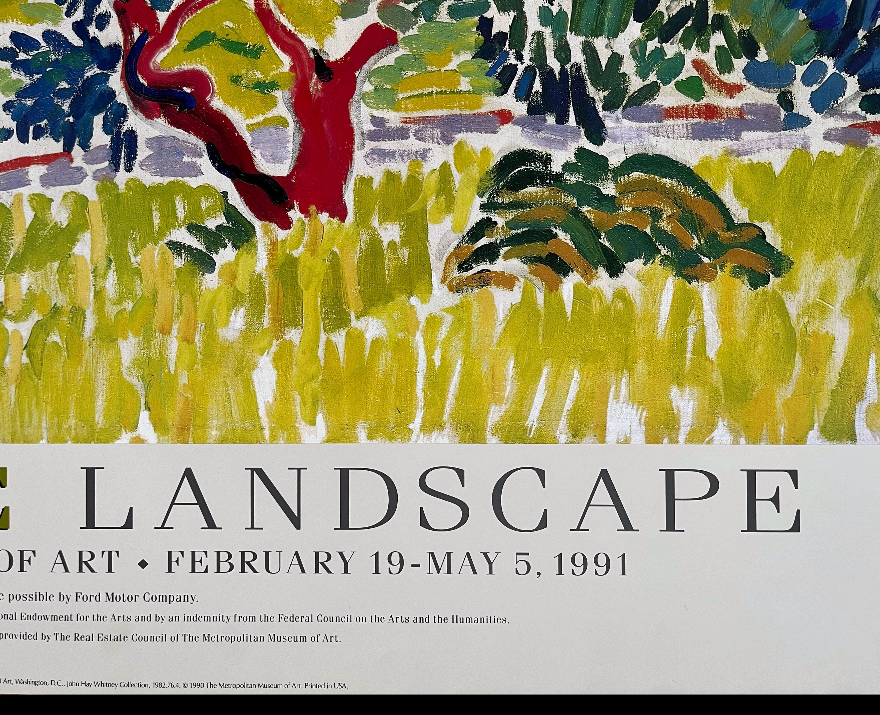 Andre Derain, Mountains at Collioure, Original Exhibition Museum